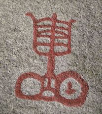 To hjulet vogn fra Begby, Borge, Fredrikstad, Østfold, Viken. Foto: Amatør-Arkeologisk Kontor